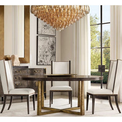 Chiara Smoke Glass Tiered Round Chandelier 37" - Franing
