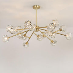 Crystal Ball Round Cluster Chandelier - Franing