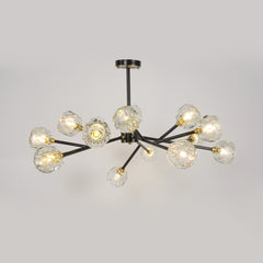 Crystal Ball Round Cluster Chandelier - Franing