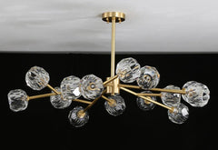 Crystal Ball Round Cluster Chandelier - Franing