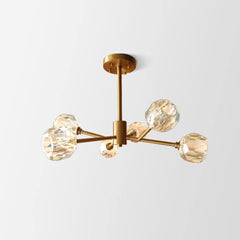 Crystal Ball Round Cluster Chandelier - Franing