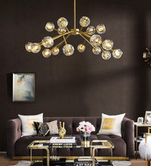 Crystal Ball Round Cluster Chandelier - Franing