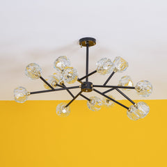 Crystal Ball Round Cluster Chandelier - Franing