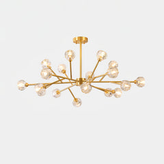 Crystal Ball Round Cluster Chandelier - Franing