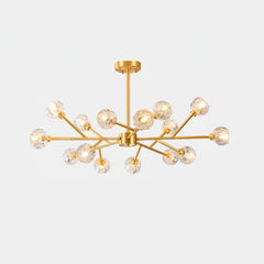 Crystal Ball Round Cluster Chandelier - Franing