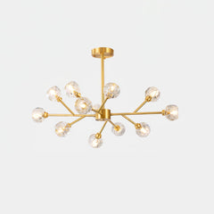 Crystal Ball Round Cluster Chandelier - Franing
