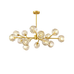 Crystal Ball Round Cluster Chandelier - Franing