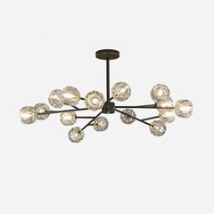 Crystal Ball Round Cluster Chandelier - Franing