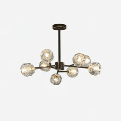 Crystal Ball Round Cluster Chandelier - Franing