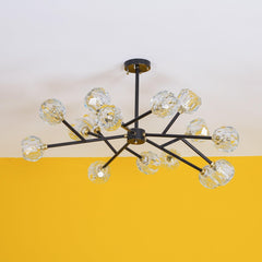 Crystal Ball Round Cluster Chandelier - Franing