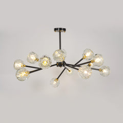 Crystal Ball Round Cluster Chandelier - Franing