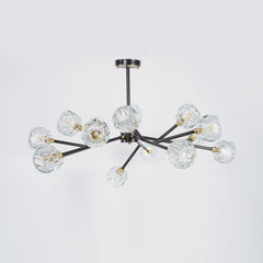 Crystal Ball Round Cluster Chandelier - Franing