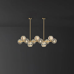 Crystal Glass Ball Chandelier - Franing