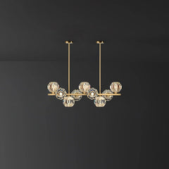 Crystal Glass Ball Chandelier - Franing