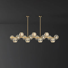 Crystal Glass Ball Chandelier - Franing