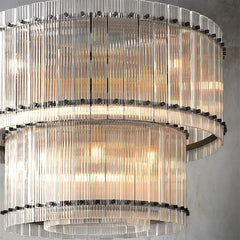 San Marcon 2-Tier Round Chandelier 37" - Franing