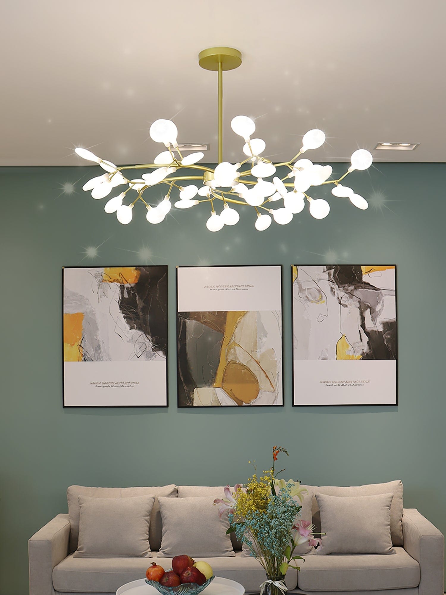 LED Firefly Sputnik Chandelier - Franing