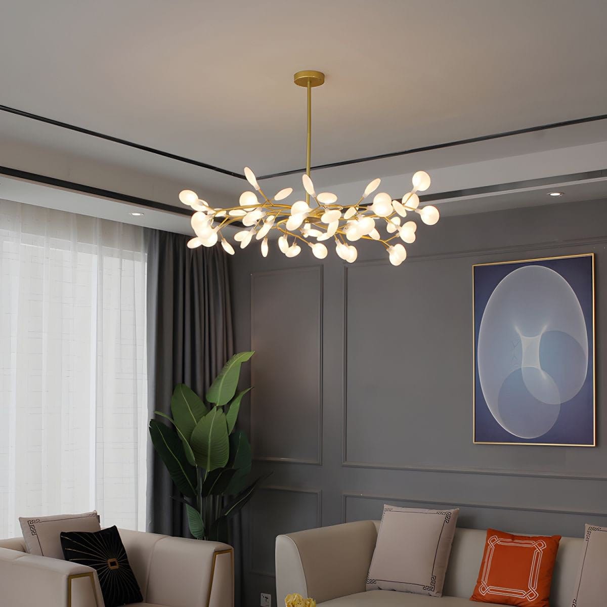 LED Firefly Sputnik Chandelier - Franing