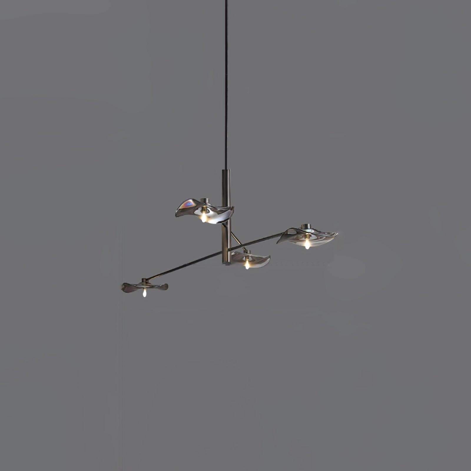 Lotus Leaves Glass Chandelier - Franing