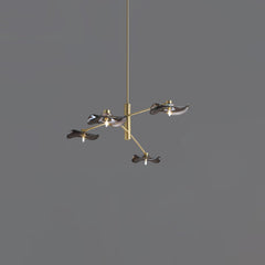 Lotus Leaves Glass Chandelier - Franing