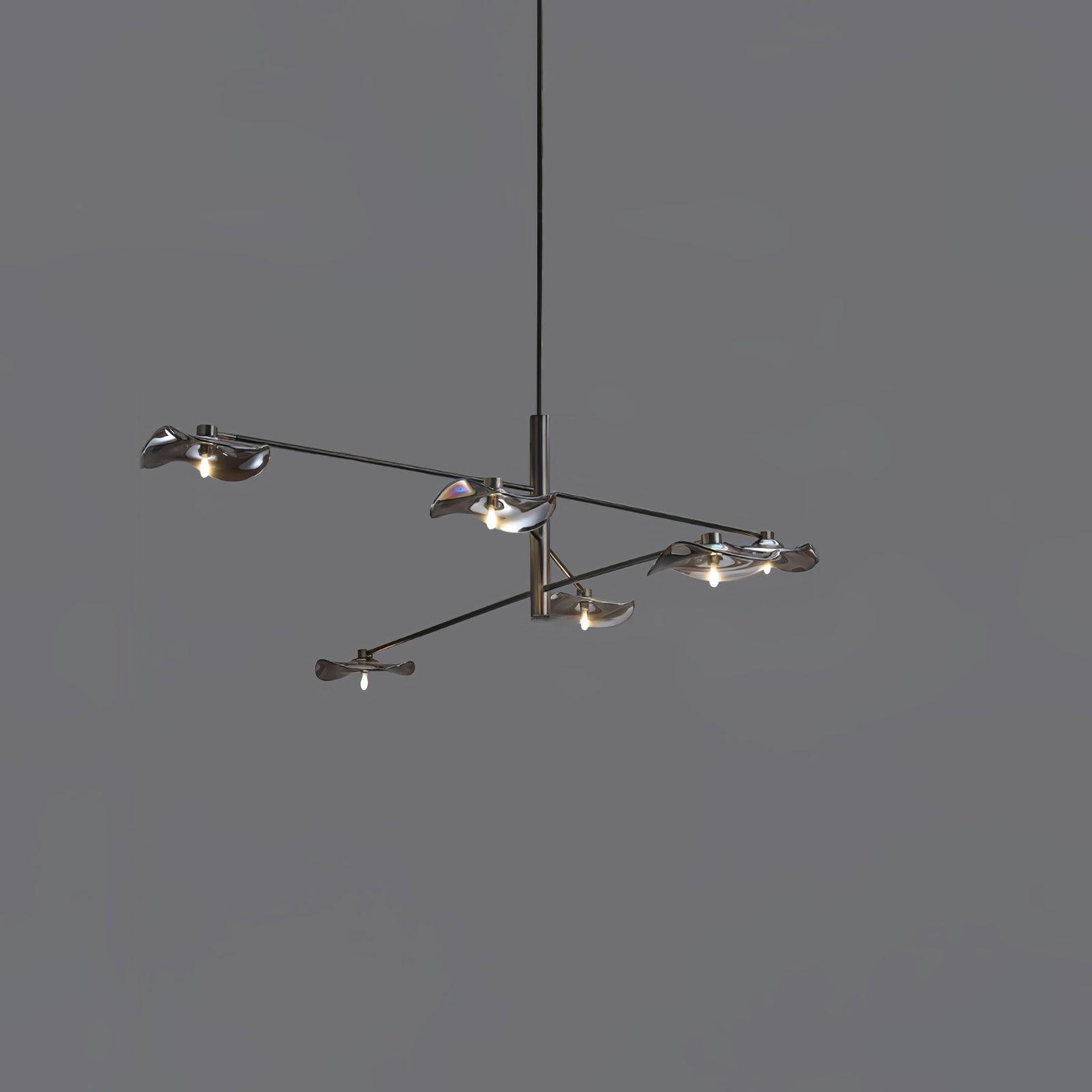 Lotus Leaves Glass Chandelier - Franing