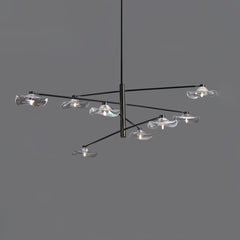 Lotus Leaves Glass Chandelier - Franing
