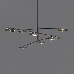 Lotus Leaves Glass Chandelier - Franing