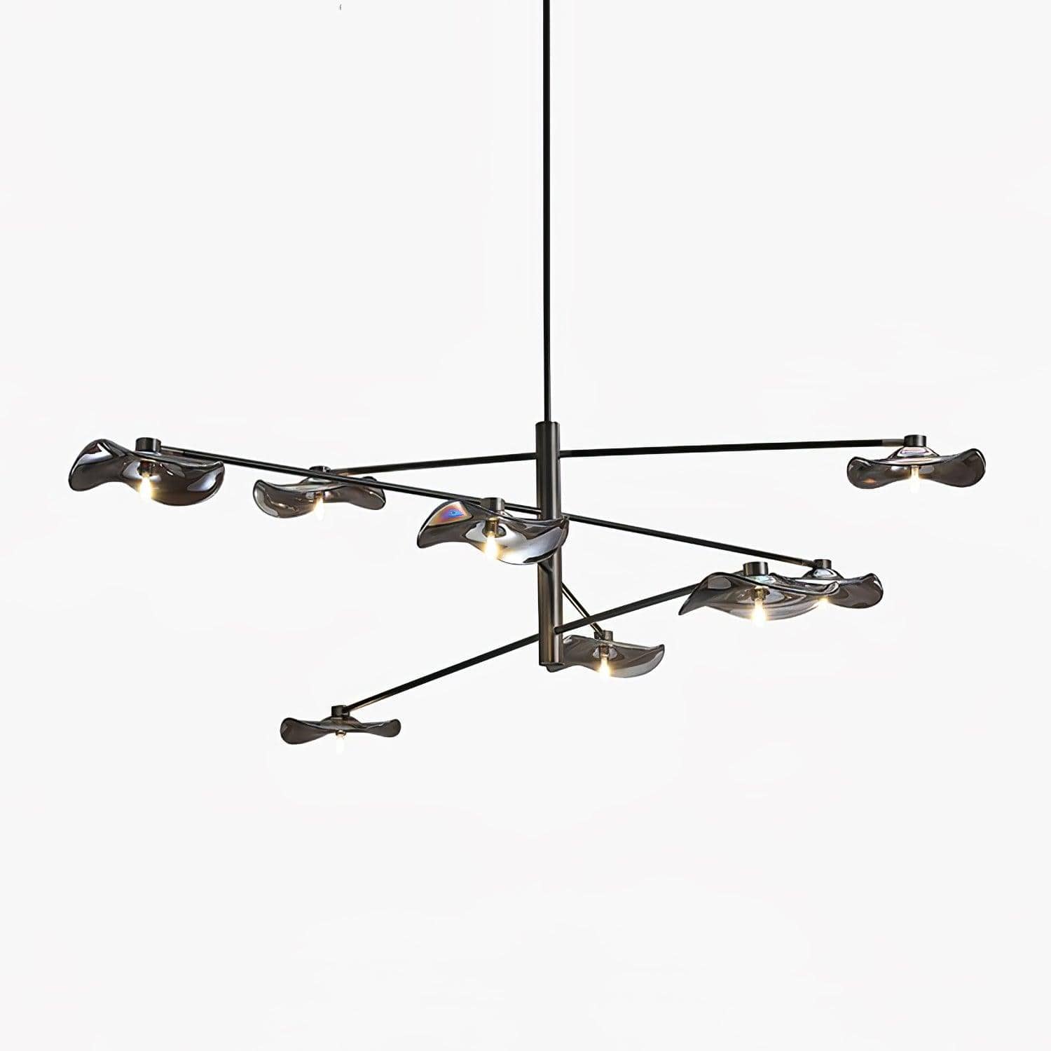 Lotus Leaves Glass Chandelier - Franing
