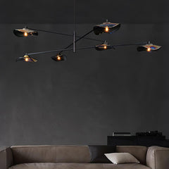 Lotus Leaves Glass Chandelier - Franing