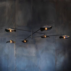 Lotus Leaves Glass Chandelier - Franing