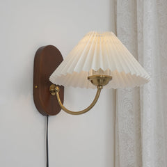 Louise Plug In Wall Lamp 12.2″ - Franing