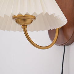 Louise Plug In Wall Lamp 12.2″ - Franing