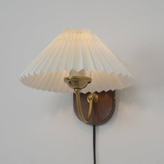 Louise Plug In Wall Lamp 12.2″ - Franing