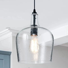Hammered Glass Pendant Light - Franing