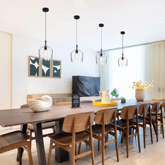 Hammered Glass Pendant Light - Franing