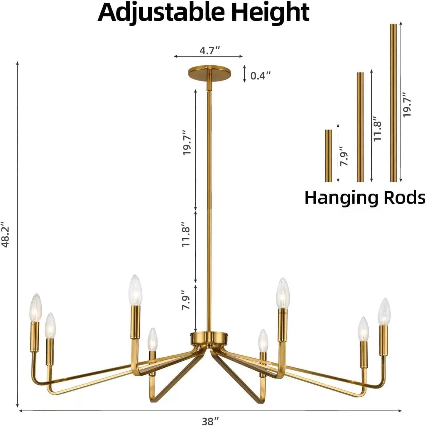 Clayton Chandelier - Franing