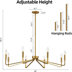 Clayton Chandelier - Franing