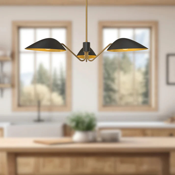Oscar 36-in white Pendant