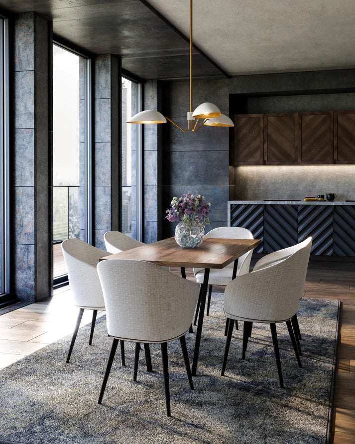 Oscar 36-in white Pendant