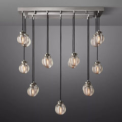 Pearl Linear Chandelier 36" 54" 72" - Franing