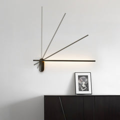 Stick Shaped Metal Sconce - Franing