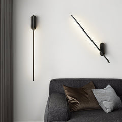 Stick Shaped Metal Sconce - Franing