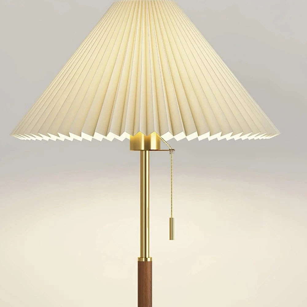 Plissee-Stehlampe von Wintage - Franing
