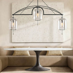 Fulcrum Linear Chandelier 61" 3-Lights - Franing