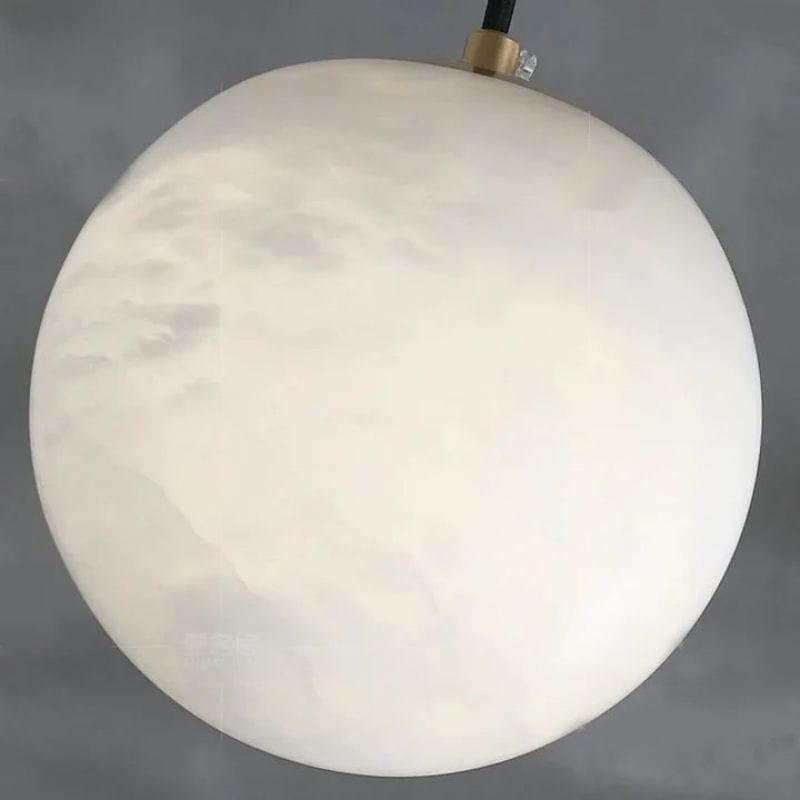 Alabaster Ball Pendant Light by Franing - SHOP ALL,pendant,Alabaster
