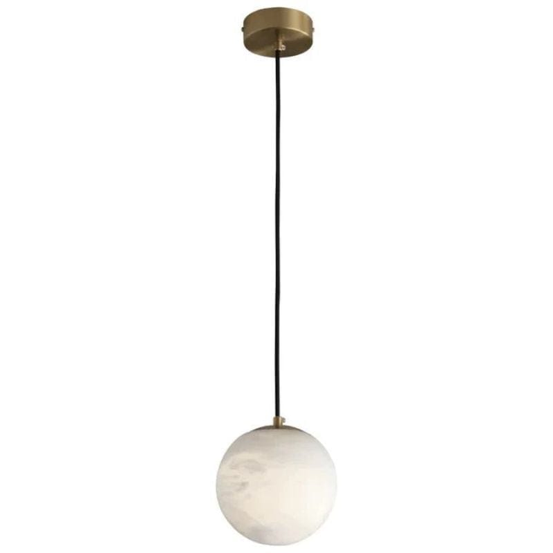 Alabaster Ball Pendant Light by Franing - SHOP ALL,pendant,Alabaster