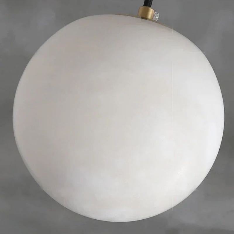 Alabaster Ball Pendant Light by Franing - SHOP ALL,pendant,Alabaster