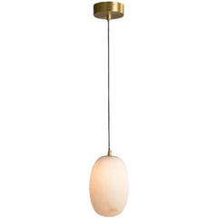 Alabaster Bedside Pendant Light by Franing - SHOP ALL,pendant,Alabaster