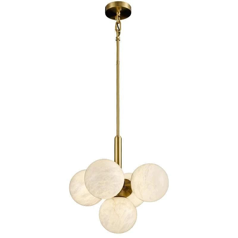 Alabaster Global Rod/Cord Pendant by Franing - SHOP ALL,pendant,Alabaster,Island counter/dining room