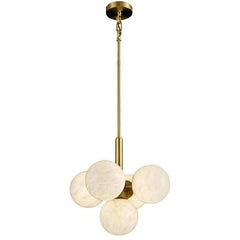 Alabaster Global Rod/Cord Pendant by Franing - SHOP ALL,pendant,Alabaster,Island counter/dining room
